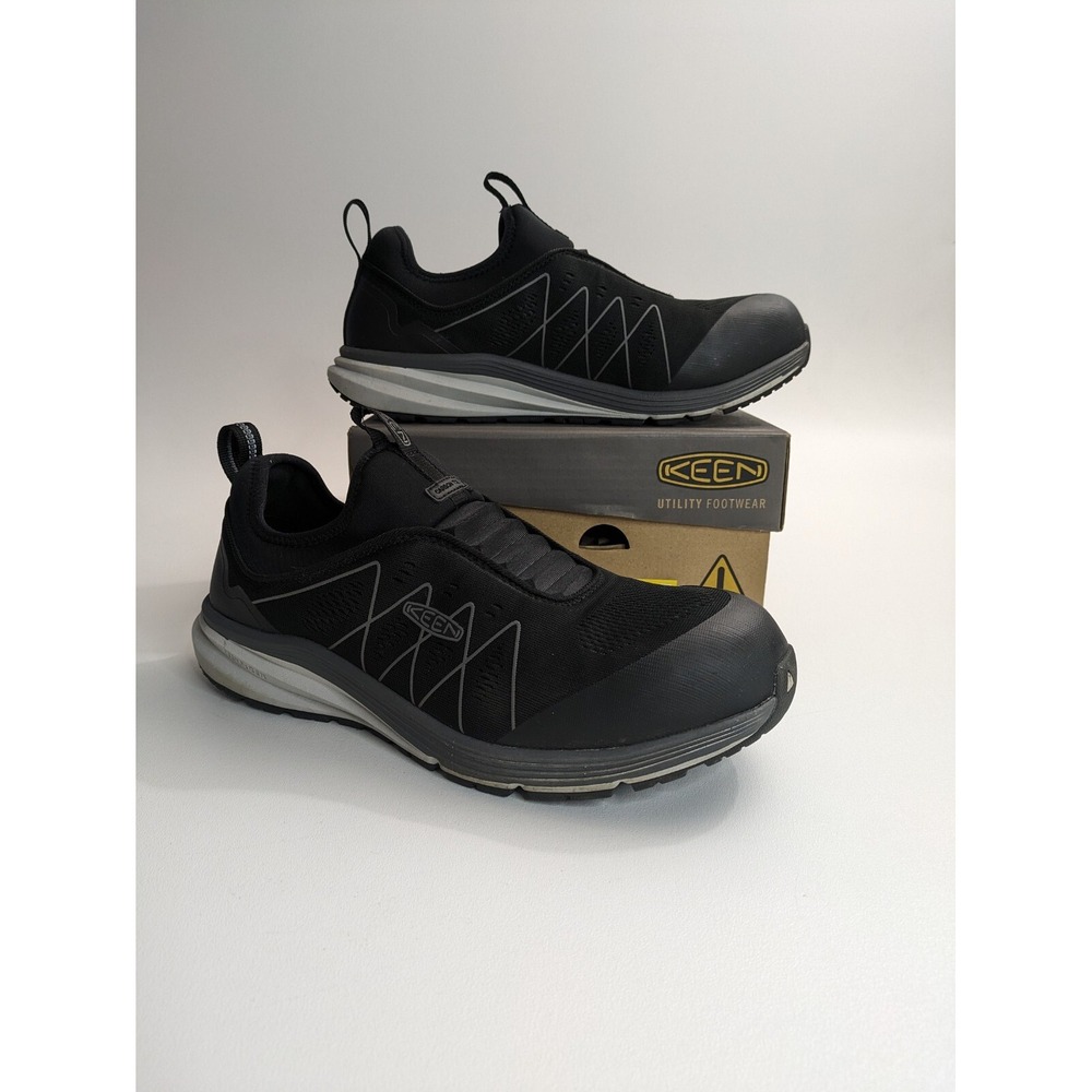 KEEN Utility Vista Energy Shift Low Composite Toe Slip On Work‎ Shoes, 12